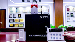 AL-238P智能報(bào)警器接LoRa智能門磁報(bào)警演示