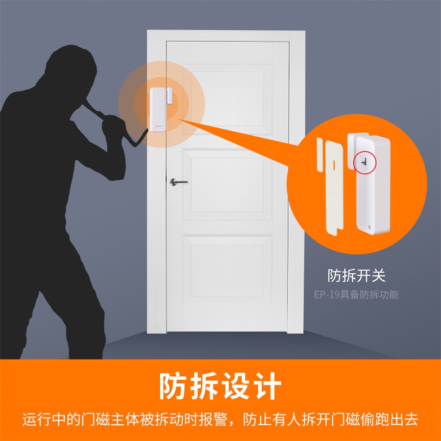 NB門磁的應用及其注意事項