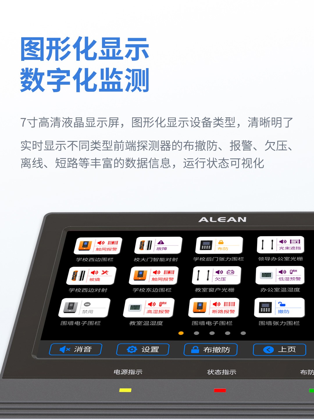 艾禮安數(shù)字融合報(bào)警智慧終端