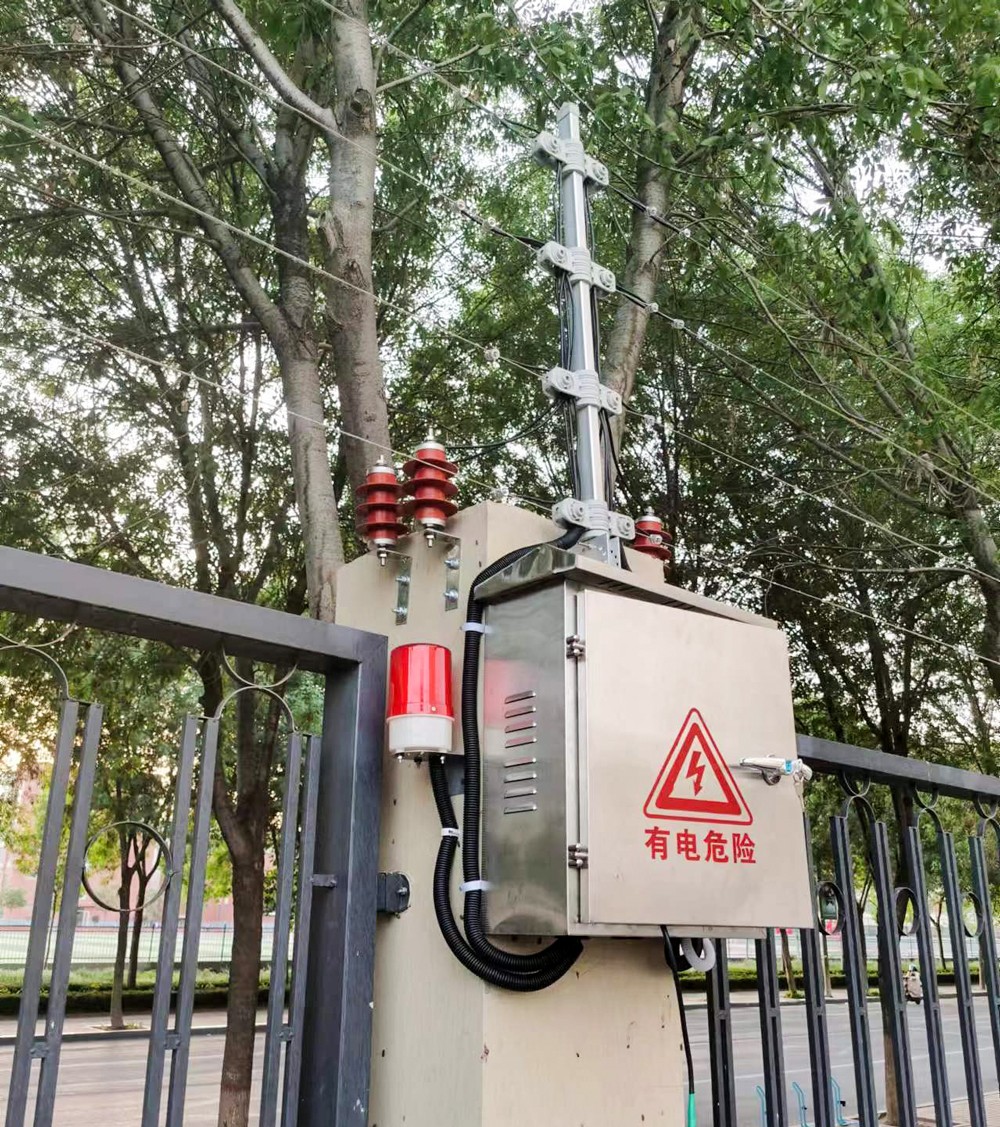 臨清某園區(qū)|電子圍欄