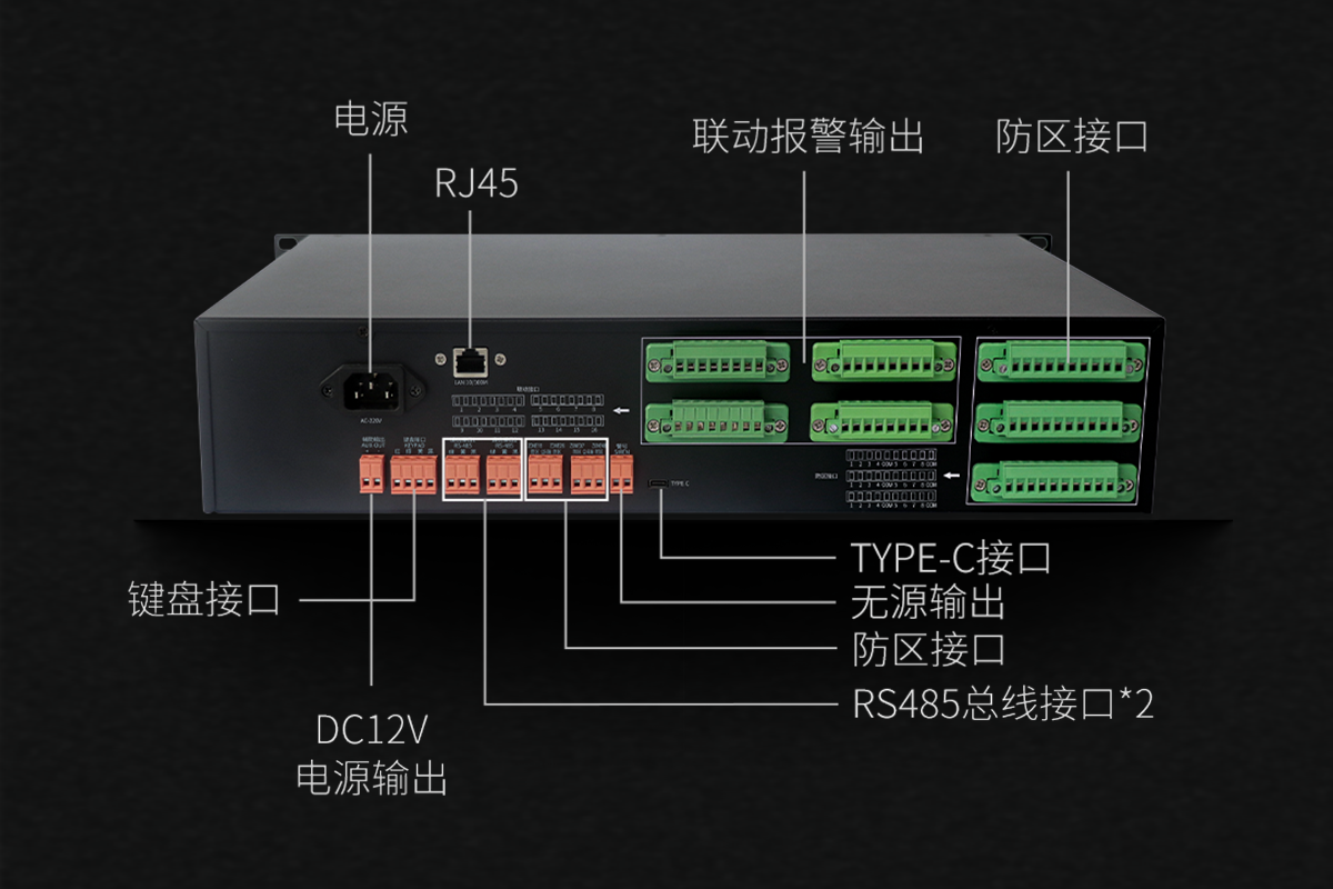 數字融合報警主機<!-- 數字融合報警主機