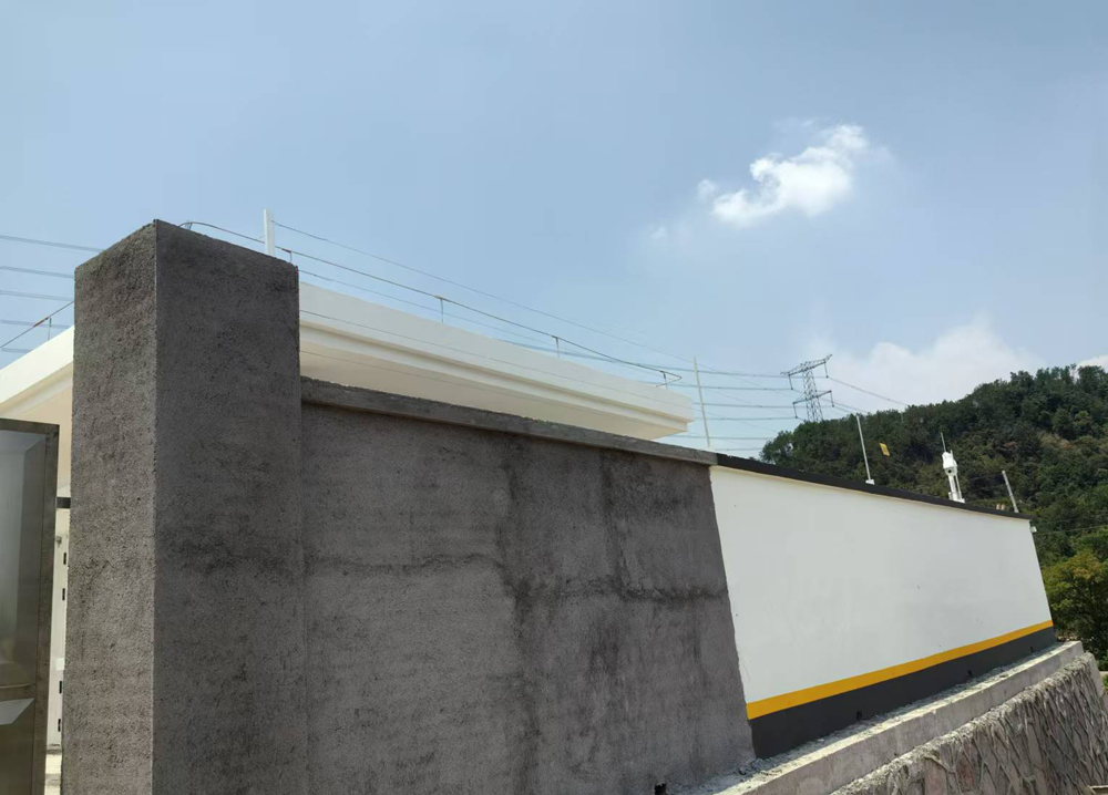 葉長埠潘宅燃氣站|張力圍欄